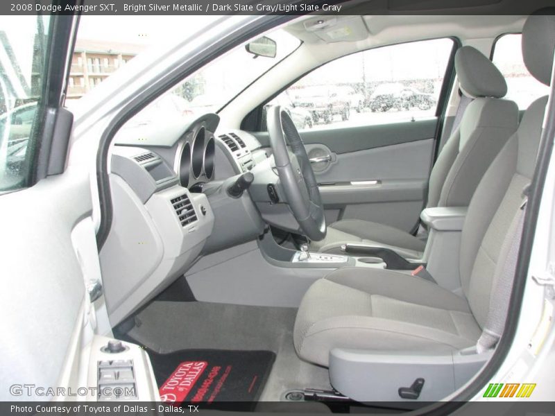 Bright Silver Metallic / Dark Slate Gray/Light Slate Gray 2008 Dodge Avenger SXT