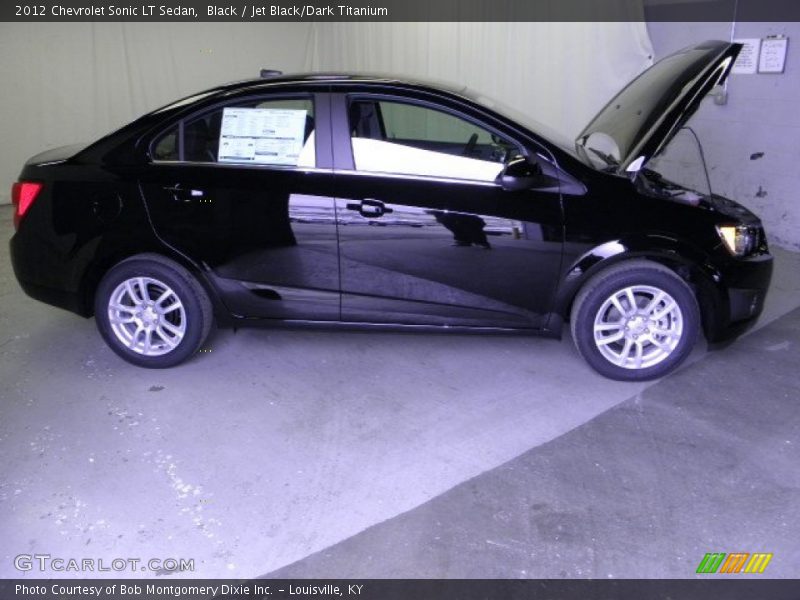  2012 Sonic LT Sedan Black