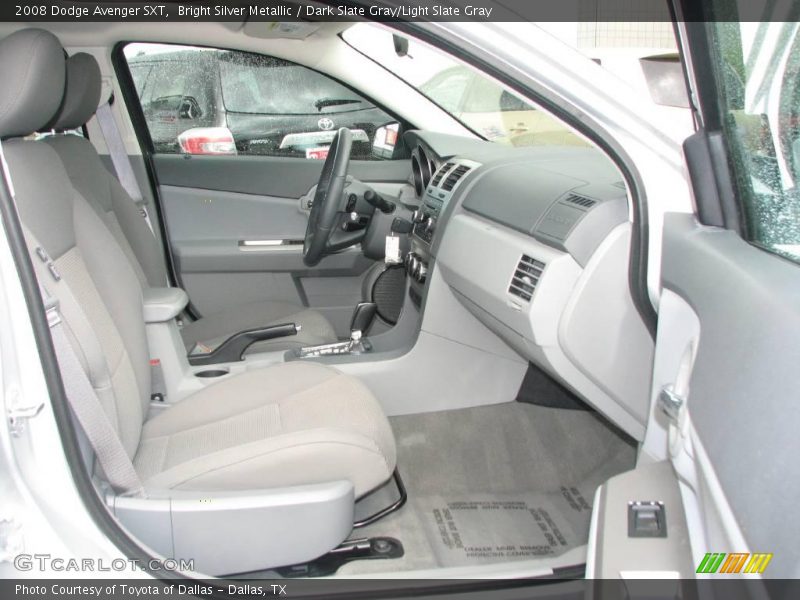 Bright Silver Metallic / Dark Slate Gray/Light Slate Gray 2008 Dodge Avenger SXT