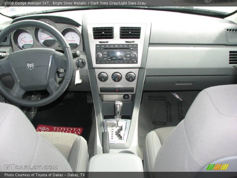 Bright Silver Metallic / Dark Slate Gray/Light Slate Gray 2008 Dodge Avenger SXT
