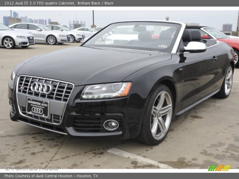 Brilliant Black / Black 2012 Audi S5 3.0 TFSI quattro Cabriolet