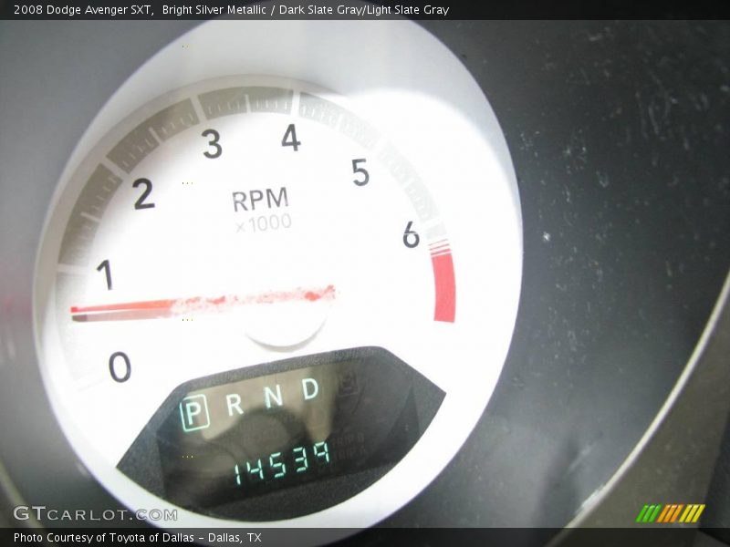 Bright Silver Metallic / Dark Slate Gray/Light Slate Gray 2008 Dodge Avenger SXT