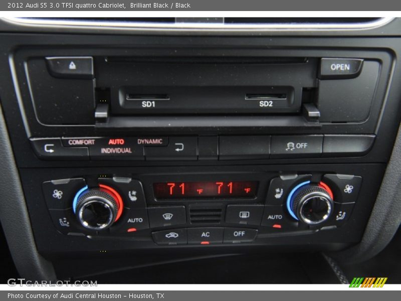 Brilliant Black / Black 2012 Audi S5 3.0 TFSI quattro Cabriolet