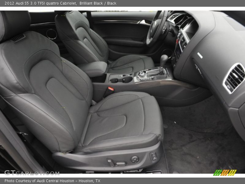Brilliant Black / Black 2012 Audi S5 3.0 TFSI quattro Cabriolet