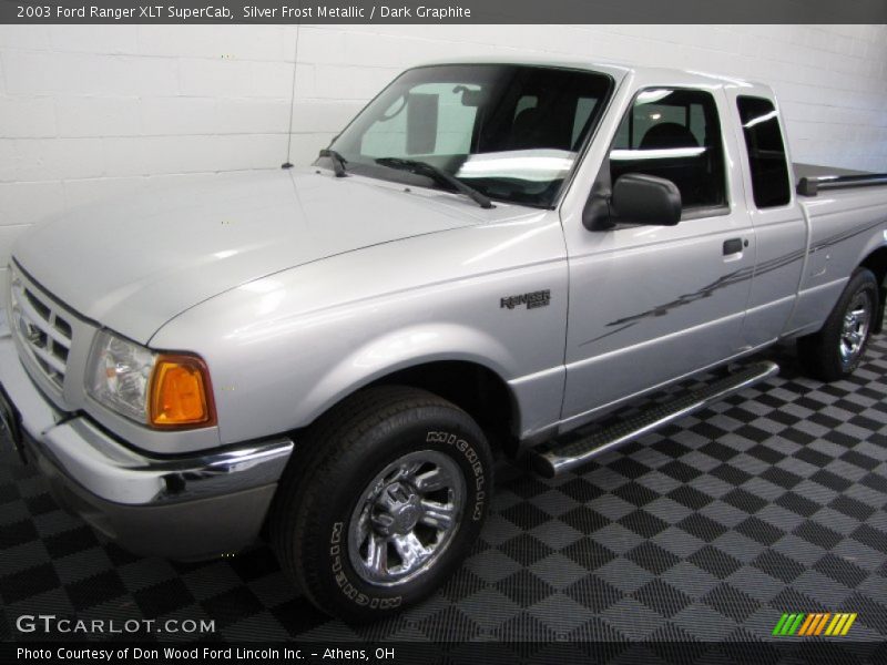 Silver Frost Metallic / Dark Graphite 2003 Ford Ranger XLT SuperCab