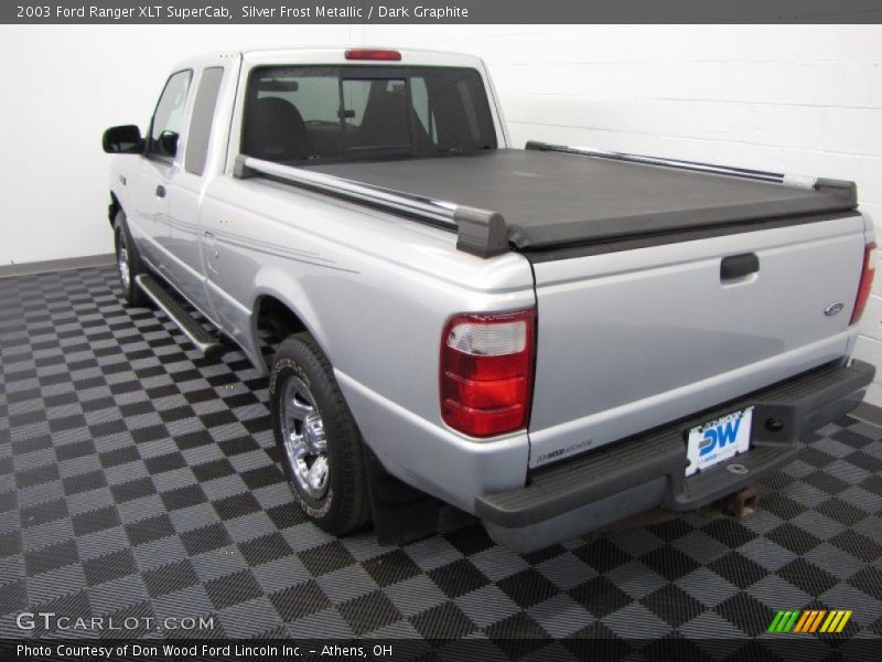 Silver Frost Metallic / Dark Graphite 2003 Ford Ranger XLT SuperCab