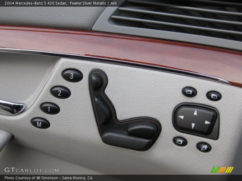Pewter Silver Metallic / Ash 2004 Mercedes-Benz S 430 Sedan