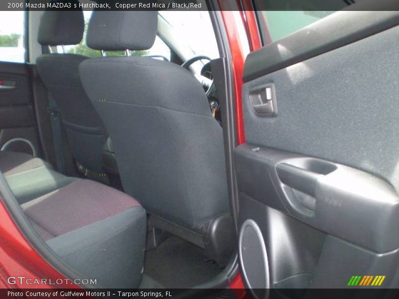 Copper Red Mica / Black/Red 2006 Mazda MAZDA3 s Hatchback