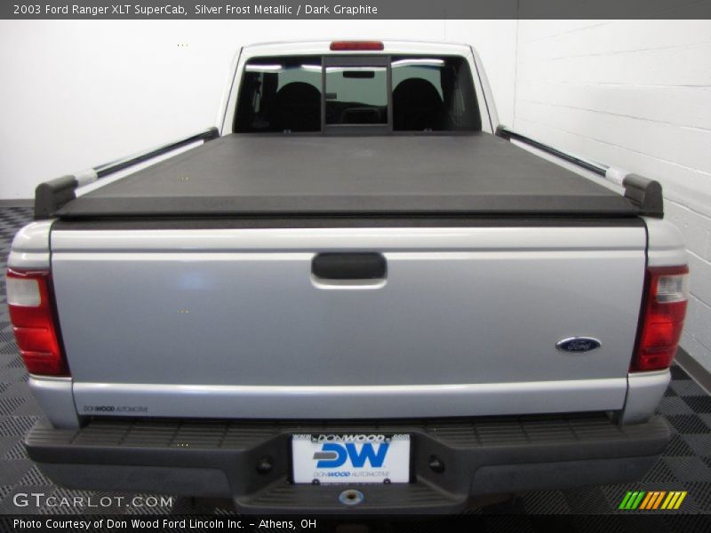 Silver Frost Metallic / Dark Graphite 2003 Ford Ranger XLT SuperCab