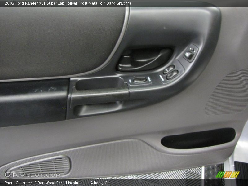 Silver Frost Metallic / Dark Graphite 2003 Ford Ranger XLT SuperCab