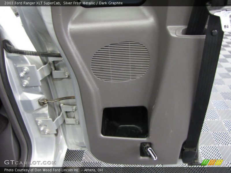 Silver Frost Metallic / Dark Graphite 2003 Ford Ranger XLT SuperCab