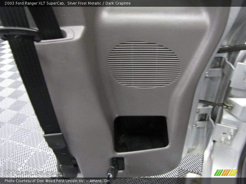 Silver Frost Metallic / Dark Graphite 2003 Ford Ranger XLT SuperCab