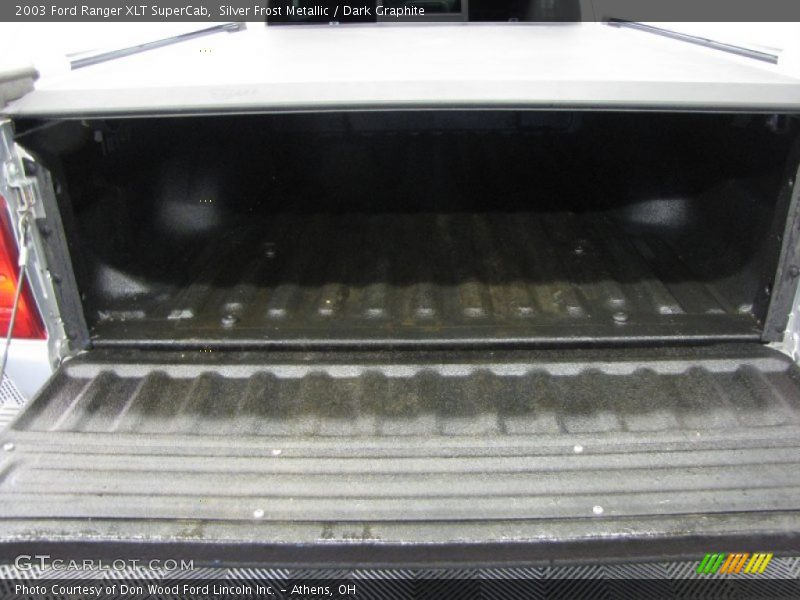 Silver Frost Metallic / Dark Graphite 2003 Ford Ranger XLT SuperCab