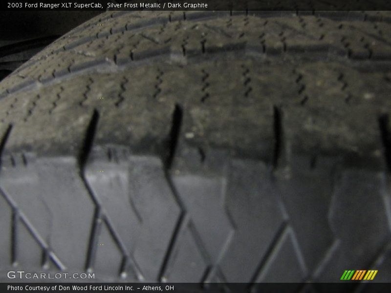 Silver Frost Metallic / Dark Graphite 2003 Ford Ranger XLT SuperCab