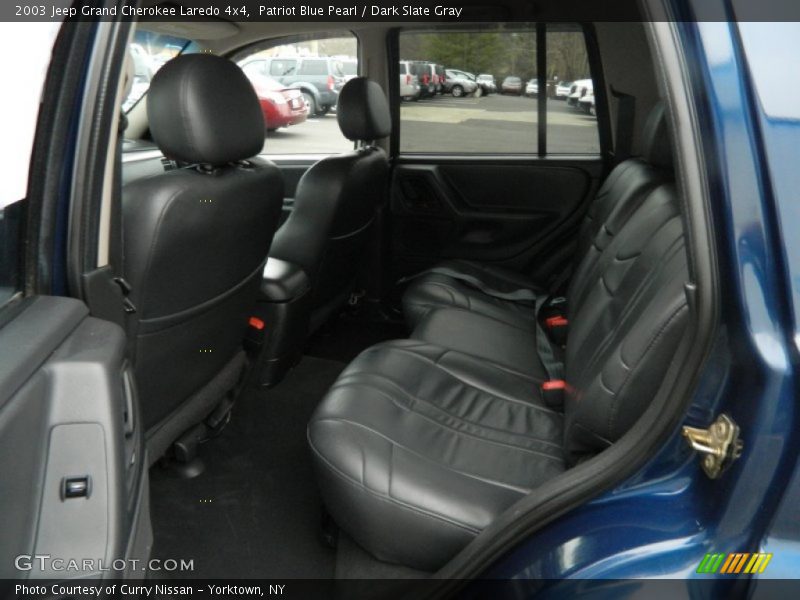 Patriot Blue Pearl / Dark Slate Gray 2003 Jeep Grand Cherokee Laredo 4x4