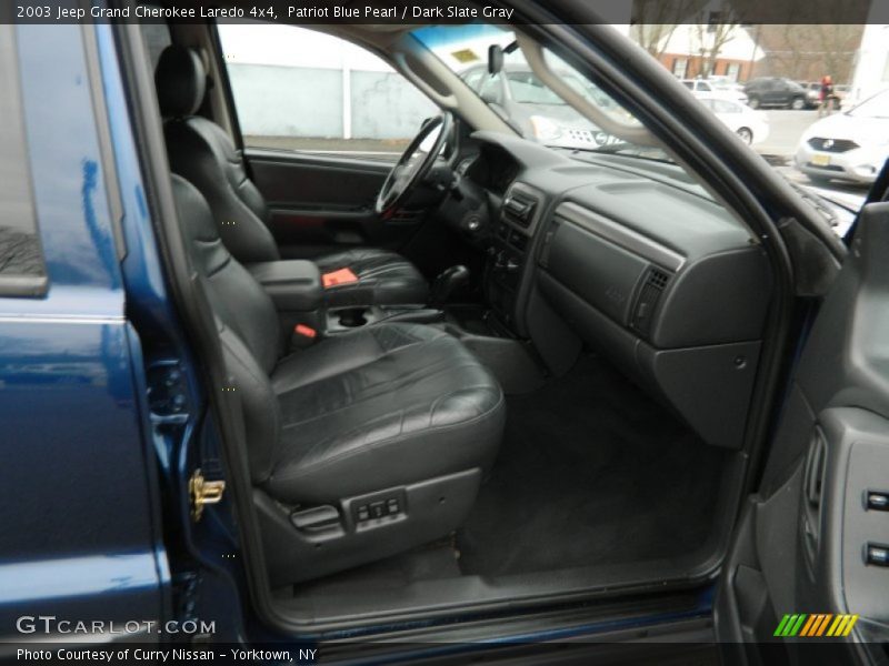 Patriot Blue Pearl / Dark Slate Gray 2003 Jeep Grand Cherokee Laredo 4x4