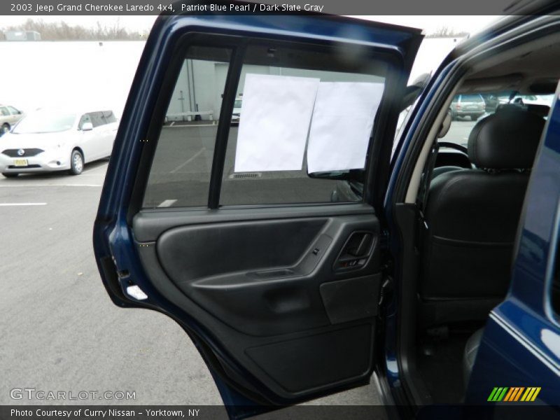 Patriot Blue Pearl / Dark Slate Gray 2003 Jeep Grand Cherokee Laredo 4x4