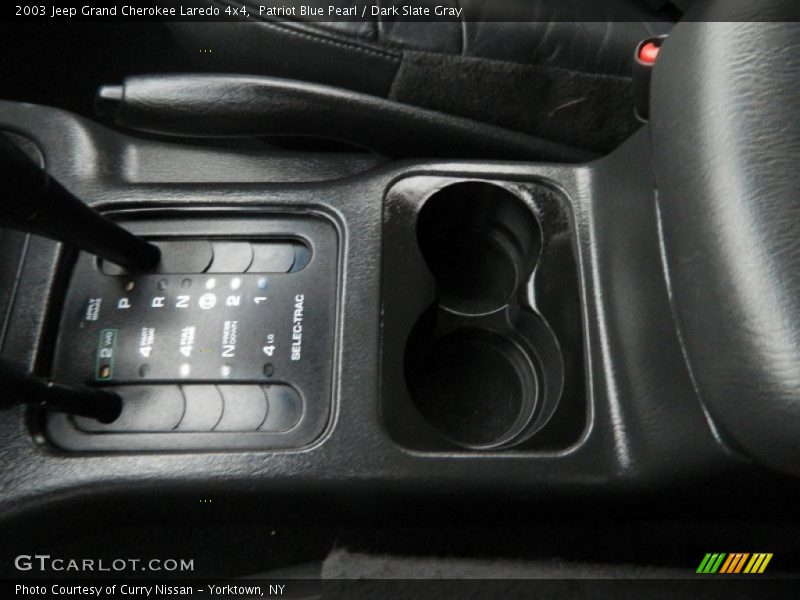 Patriot Blue Pearl / Dark Slate Gray 2003 Jeep Grand Cherokee Laredo 4x4