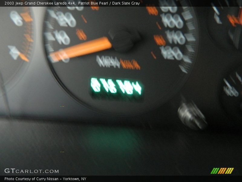 Patriot Blue Pearl / Dark Slate Gray 2003 Jeep Grand Cherokee Laredo 4x4