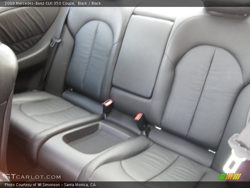 Black / Black 2009 Mercedes-Benz CLK 350 Coupe