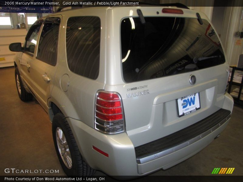 Gold Ash Metallic / Pebble/Light Parchment 2006 Mercury Mariner Premier