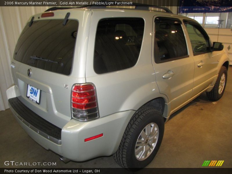 Gold Ash Metallic / Pebble/Light Parchment 2006 Mercury Mariner Premier