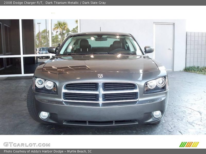 Dark Titanium Metallic / Dark Slate Gray 2008 Dodge Charger R/T
