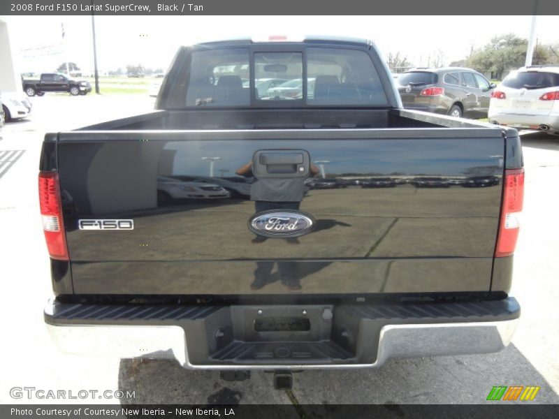 Black / Tan 2008 Ford F150 Lariat SuperCrew