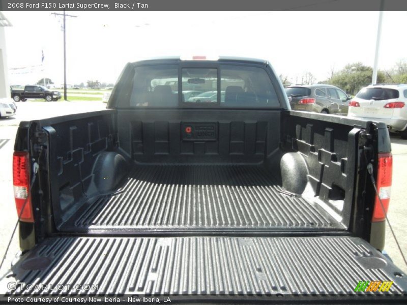 Black / Tan 2008 Ford F150 Lariat SuperCrew