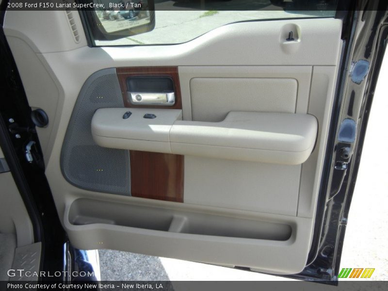 Black / Tan 2008 Ford F150 Lariat SuperCrew