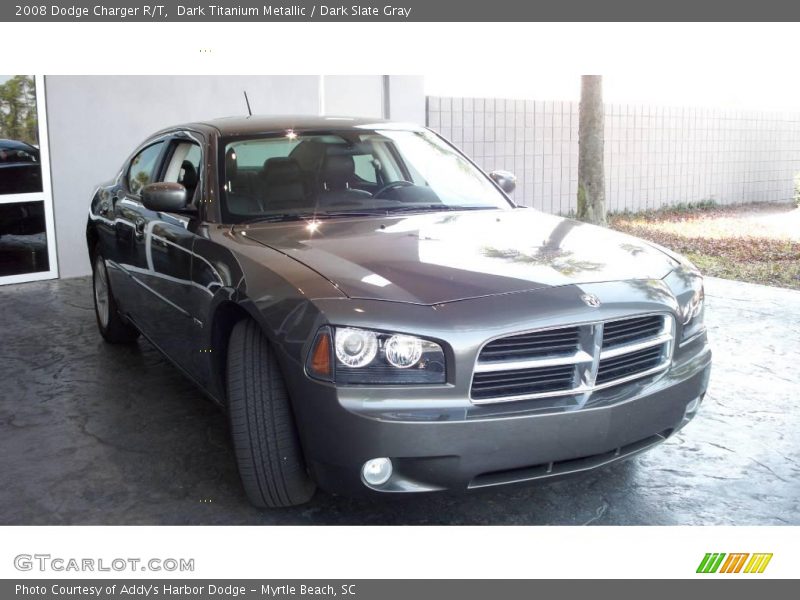 Dark Titanium Metallic / Dark Slate Gray 2008 Dodge Charger R/T