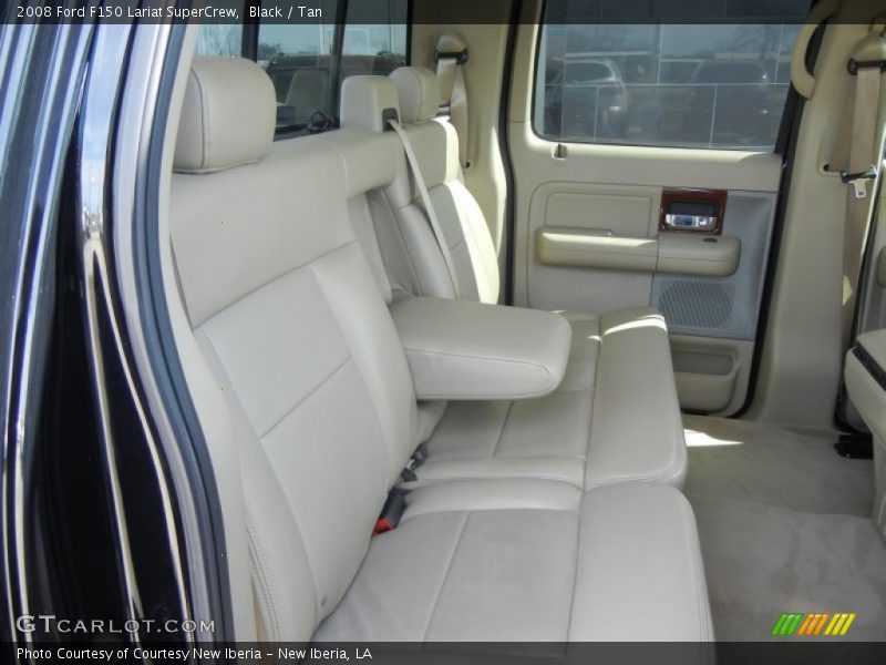 Black / Tan 2008 Ford F150 Lariat SuperCrew
