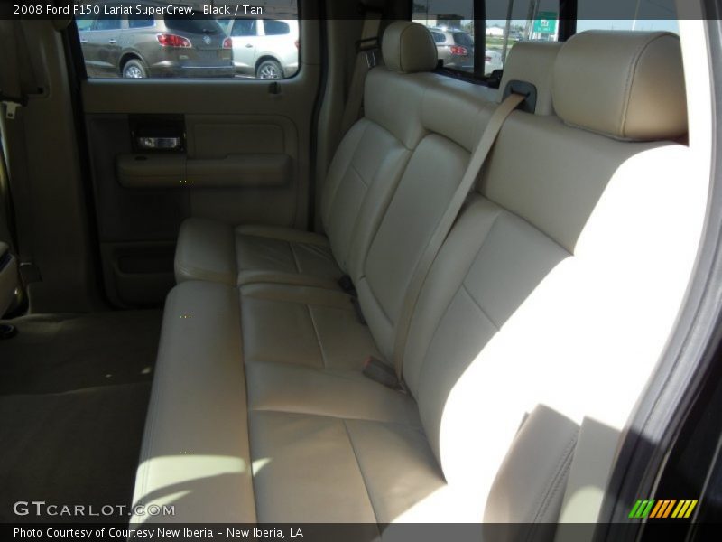 Black / Tan 2008 Ford F150 Lariat SuperCrew