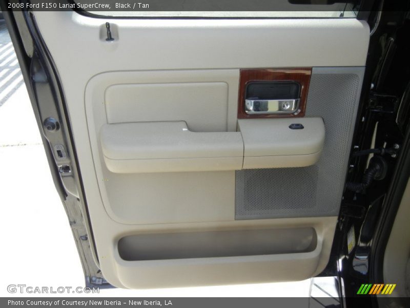Black / Tan 2008 Ford F150 Lariat SuperCrew