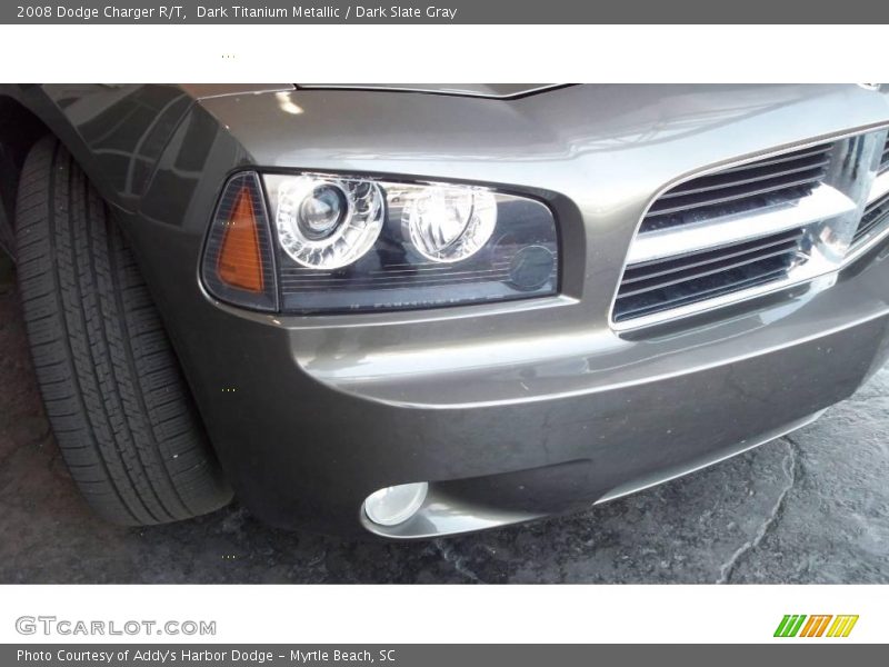 Dark Titanium Metallic / Dark Slate Gray 2008 Dodge Charger R/T