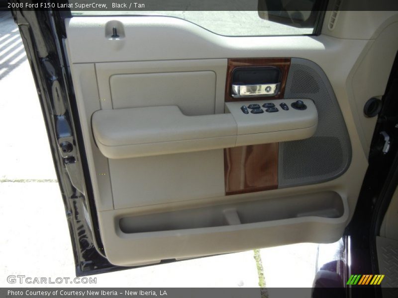 Black / Tan 2008 Ford F150 Lariat SuperCrew