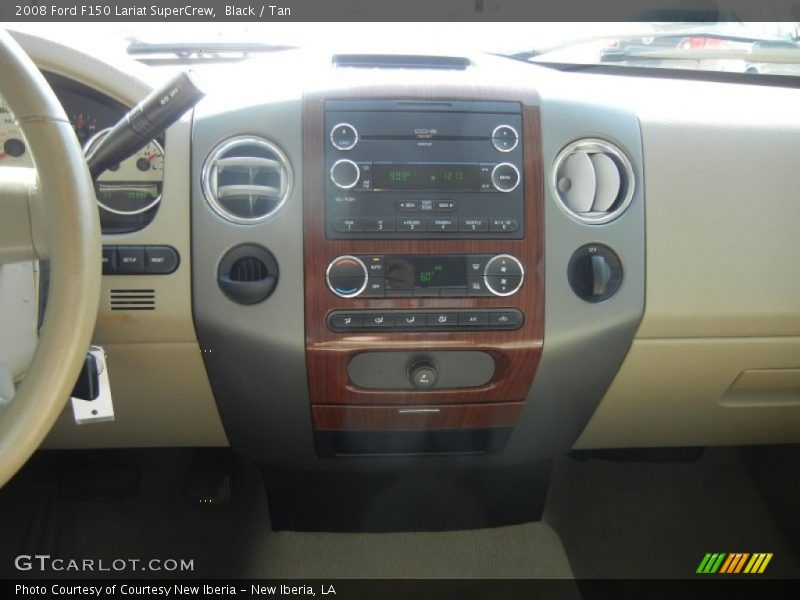 Black / Tan 2008 Ford F150 Lariat SuperCrew
