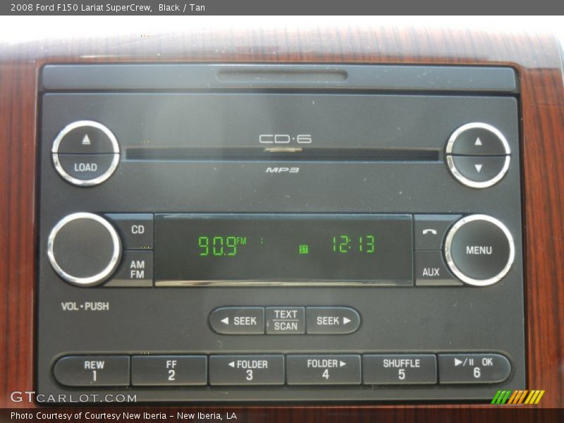 Black / Tan 2008 Ford F150 Lariat SuperCrew