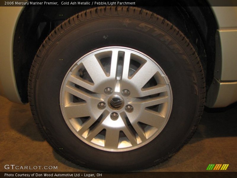 Gold Ash Metallic / Pebble/Light Parchment 2006 Mercury Mariner Premier