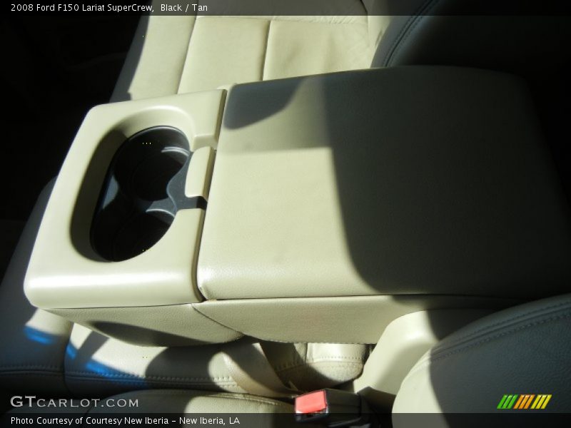 Black / Tan 2008 Ford F150 Lariat SuperCrew