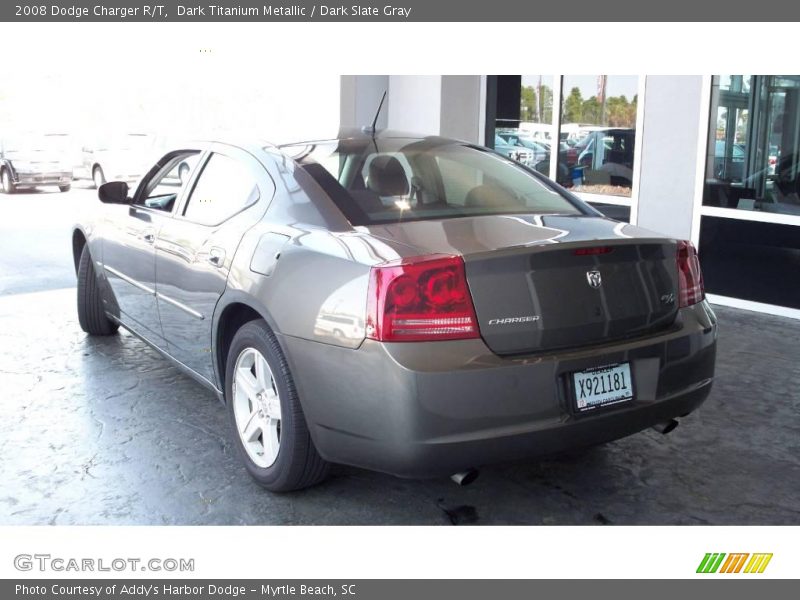 Dark Titanium Metallic / Dark Slate Gray 2008 Dodge Charger R/T