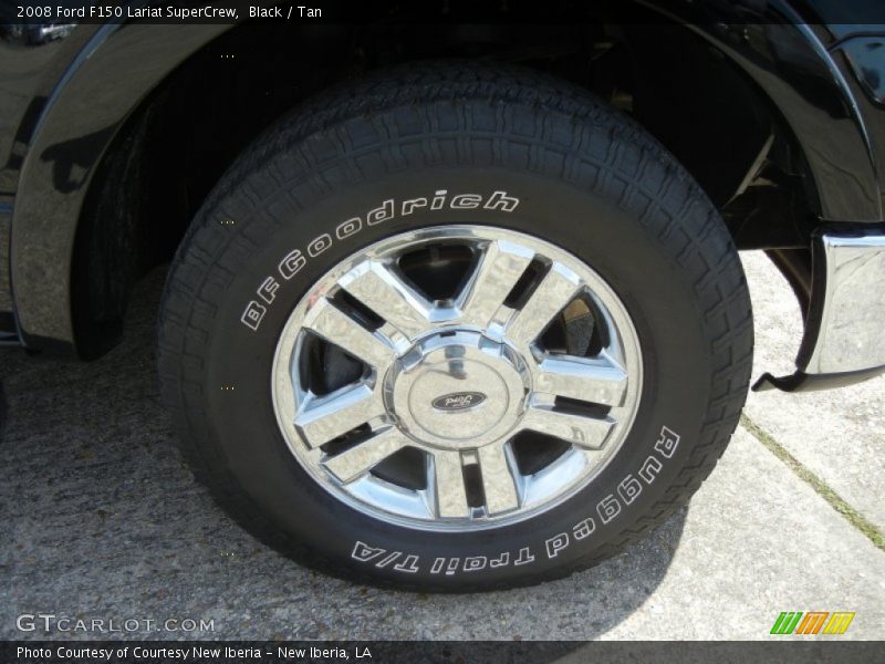 Black / Tan 2008 Ford F150 Lariat SuperCrew