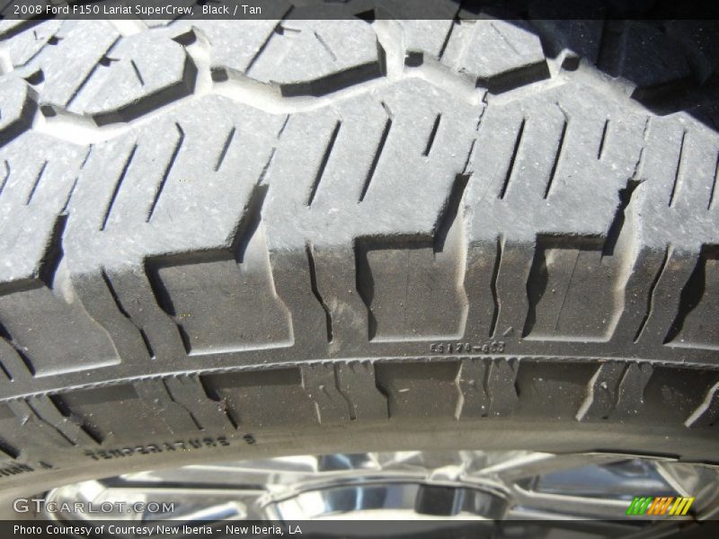 Black / Tan 2008 Ford F150 Lariat SuperCrew
