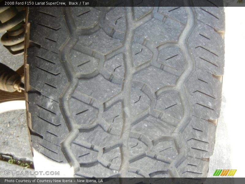 Black / Tan 2008 Ford F150 Lariat SuperCrew