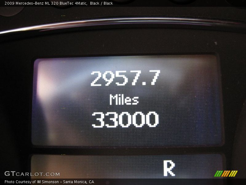 Black / Black 2009 Mercedes-Benz ML 320 BlueTec 4Matic