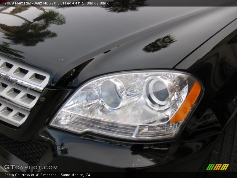 Black / Black 2009 Mercedes-Benz ML 320 BlueTec 4Matic