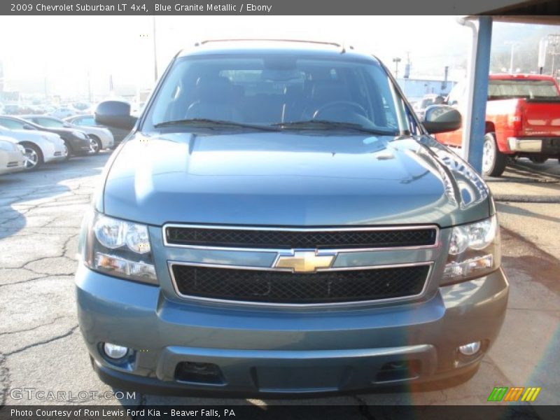 Blue Granite Metallic / Ebony 2009 Chevrolet Suburban LT 4x4
