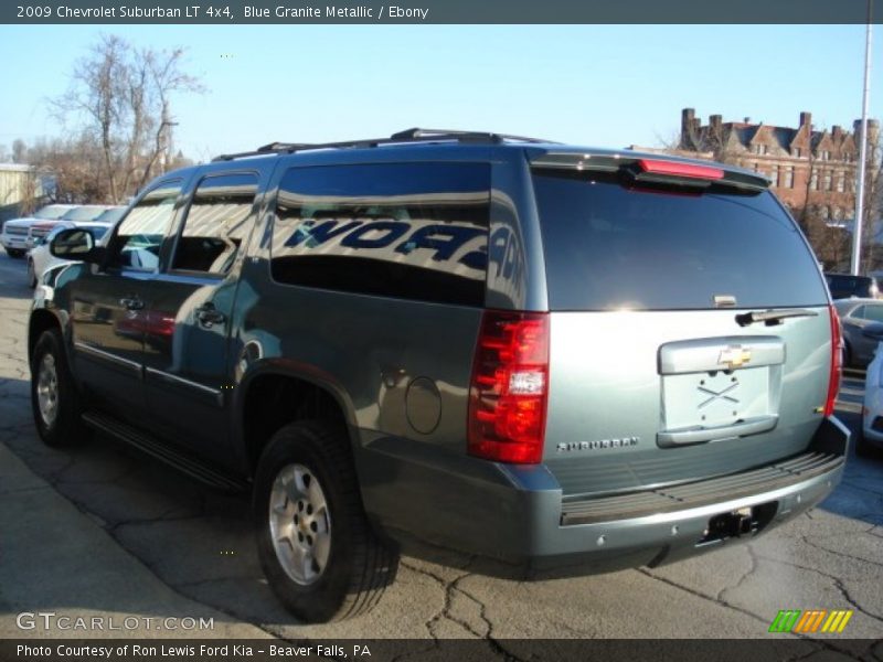 Blue Granite Metallic / Ebony 2009 Chevrolet Suburban LT 4x4