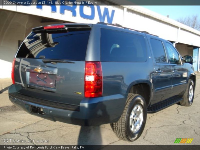 Blue Granite Metallic / Ebony 2009 Chevrolet Suburban LT 4x4