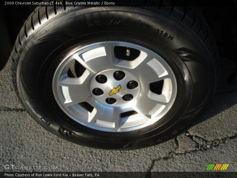 Blue Granite Metallic / Ebony 2009 Chevrolet Suburban LT 4x4